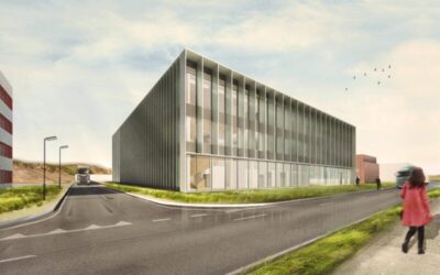 Aanvraag bouwver­gun­ning Nuclear Health Centre door Pallas