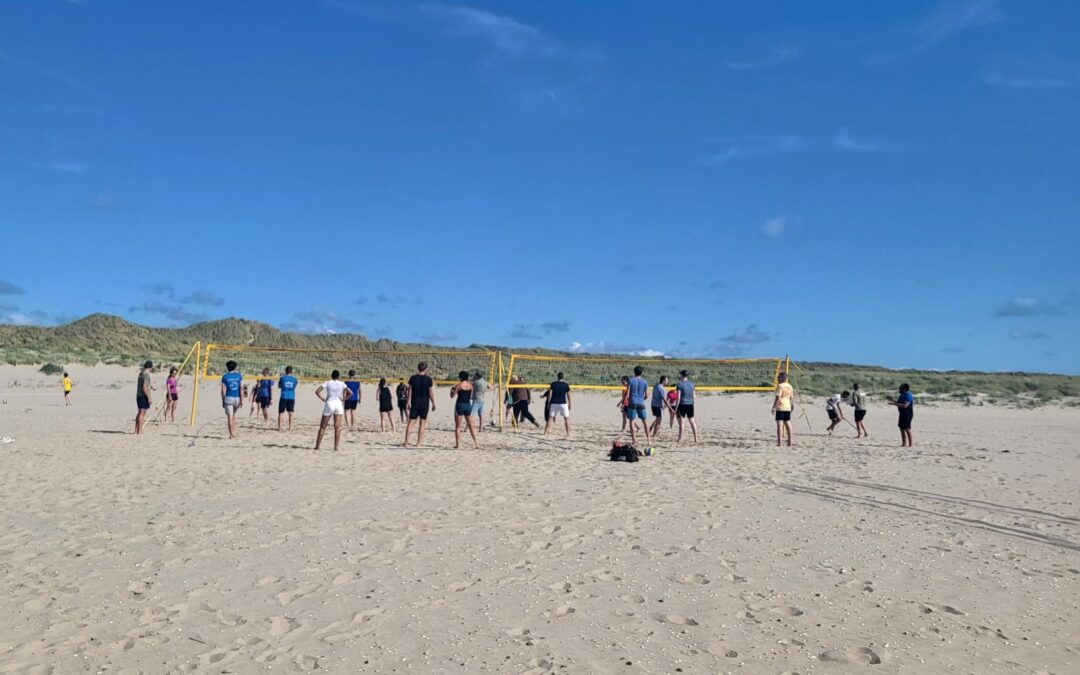 Beachvolleybal 3 juli Energy & Health Campus