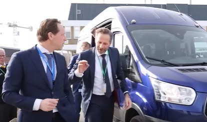Bezoek Commissaris van Koning